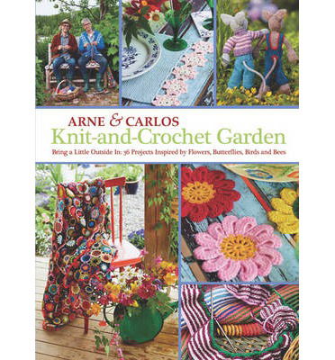 Cover for Arne Nerjordet · Knit-and-crochet Garden (Paperback Book) (2013)