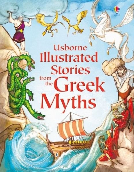 Illustrated Stories from the Greek Myths - Lesley Sims - Livres - Usborne Publishing, Limited - 9781805070474 - 12 septembre 2023