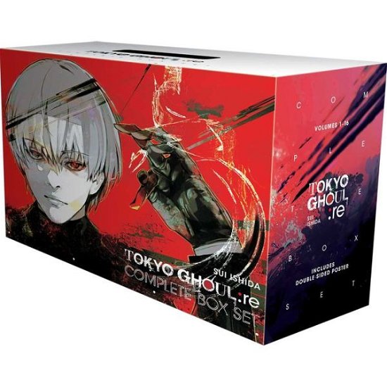Tokyo Ghoul: re Complete Box Set: Includes vols. 1-16 with premium - Tokyo Ghoul: re Complete Box Set - Sui Ishida - Bøker - Viz Media, Subs. of Shogakukan Inc - 9781974718474 - 24. desember 2020