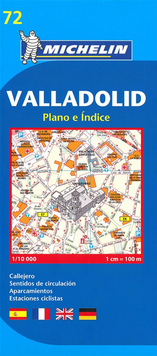 Michelin City Plans: Valladolid - Michelin - Bücher - Michelin - 9782067158474 - 30. Juli 2013