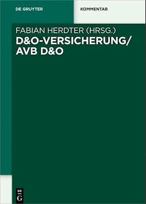 Fabian Herdter · D&o-Versicherung / Avb D&o (Hardcover Book) (2025)