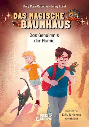 Cover for Mary Pope Osborne · Das magische Baumhaus (Comic-Buchreihe, Band 3) - Das Geheimnis der Mumie (Book) (2023)