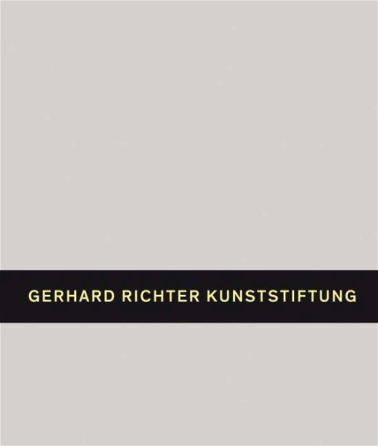 Walther König · Gerhard Richter. Kunststiftung (Hardcover bog) (2021)