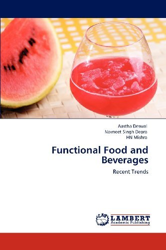 Cover for Hn Mishra · Functional Food and Beverages: Recent Trends (Paperback Bog) (2012)