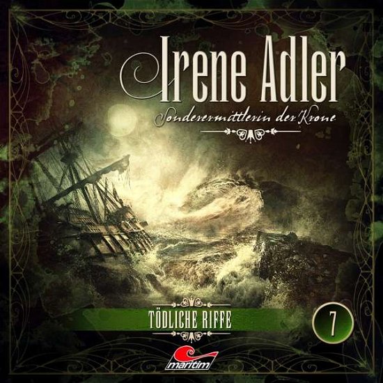 Cover for Irene Adler-sonderermittlerin Der Krone · Irene Adler 07-tödliche Riffe (CD) (2020)