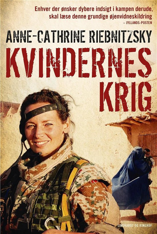 Cover for Anne-Cathrine Riebnitzsky · Kvindernes krig (Sewn Spine Book) [2nd edition] (2017)