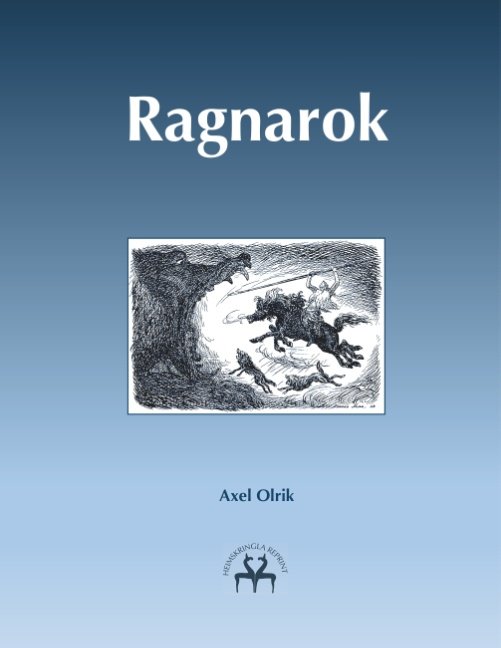 Cover for Axel Olrik; Axel Olrik · Ragnarok (Paperback Bog) [1. udgave] (2019)