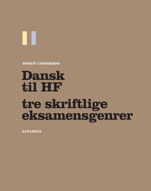 Cover for Søren Lindskrog · Dansk til HF (Poketbok) [1:a utgåva] (2014)