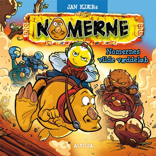 Cover for Jan Kjær · Nomerne: Nomerne: Nomernes vilde væddeløb (Indbundet Bog) [1. udgave] [Indbundet] (2013)