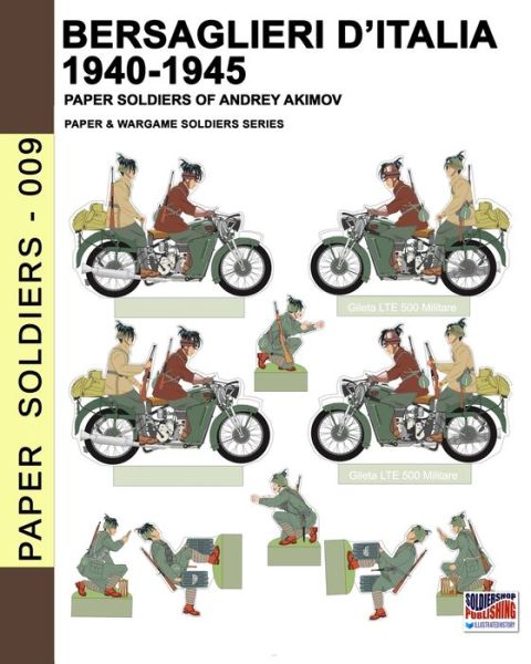 Cover for Andrey Akimov · Bersaglieri d'Italia 1940-1945 - Paper Soldiers (Paperback Book) [Paper-009 edition] (2020)