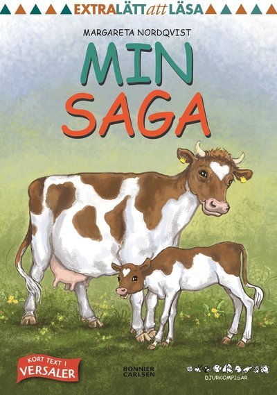 Cover for Margareta Nordqvist · Djurkompisar: Min Saga (Indbundet Bog) (2017)