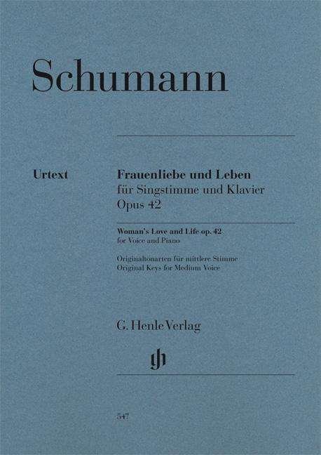 Cover for Schumann · Frauenl.u.L.Singst.op.42.HN547 (Buch) (2018)