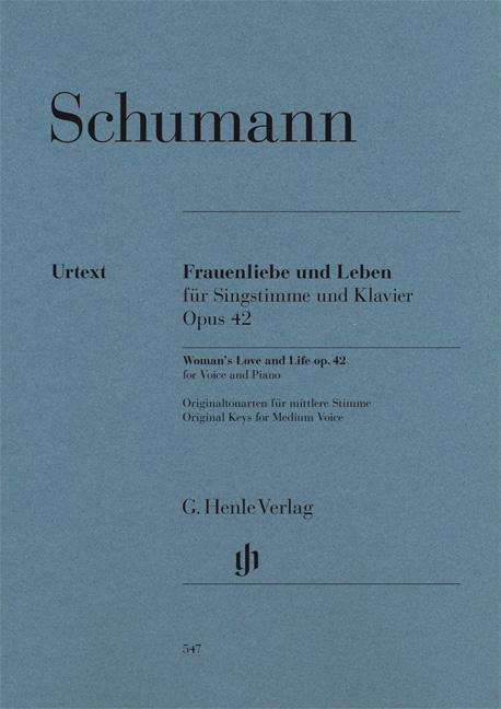 Cover for Schumann · Frauenl.u.L.Singst.op.42.HN547 (Bog) (2018)