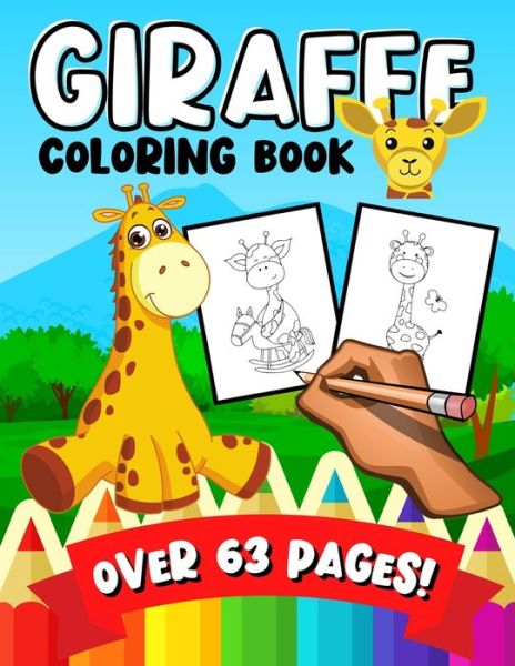 Cover for Crayons Planet · Giraffe Coloring Book (Paperback Book) (2020)