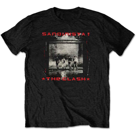 The Clash Unisex T-Shirt: Sandinista! - Clash - The - Marchandise -  - 9950670759474 - 