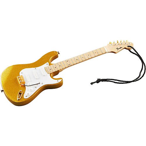 Fender 1950s Gold Strat 6 Inch Guitar Ornament - Fender 1950s Gold Strat 6 Inch Guitar Ornament - Merchandise -  - 0661239449475 - September 24, 2021