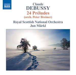 24 Preludes (Orch. by Peter Breiner) - Claude Debussy - Musiikki - NAXOS - 0747313258475 - perjantai 14. syyskuuta 2012