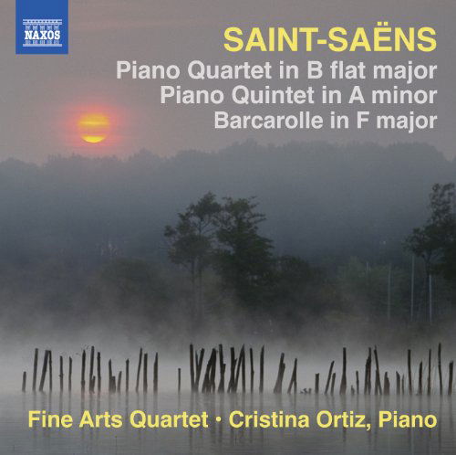 Cover for Saint-saens / Ortiz / Fine Arts Quartet · Piano Quintet Op 14 (CD) (2013)