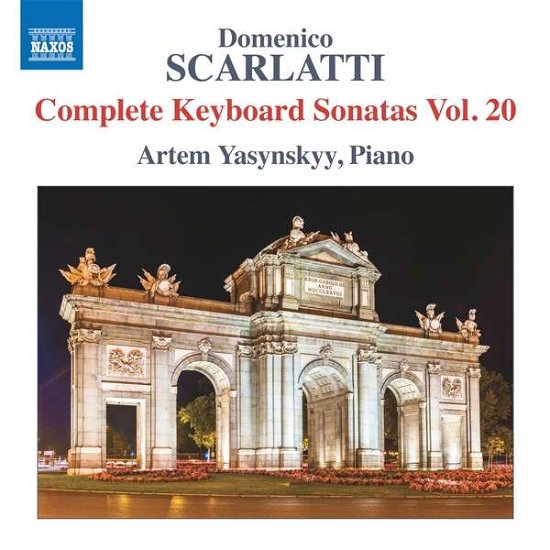 Complete Keyboard Sonatas 20 - Scarlatti / Yasynskyy - Musik - NAXOS - 0747313360475 - 12 januari 2018