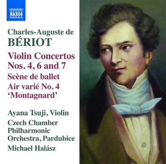 Cover for Brriot / Tsuji · Beriot: Violin Concertos 4 6 &amp; 7 (CD) (2017)