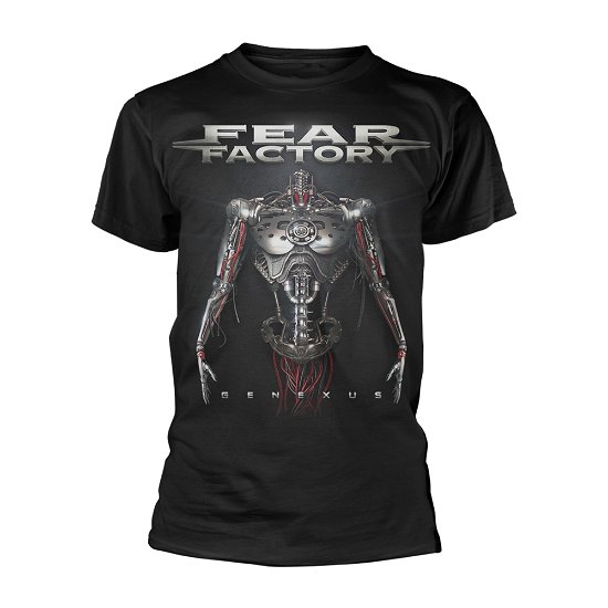 Cover for Fear Factory · Genexus (Tour Stock) (T-shirt) [size M] [Black edition] (2015)