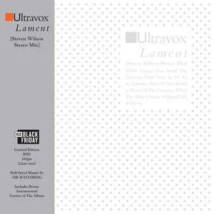 Lament - Ultravox - Musik - CHRYSALIS RECORDS - 0840401702475 - 29 november 2024