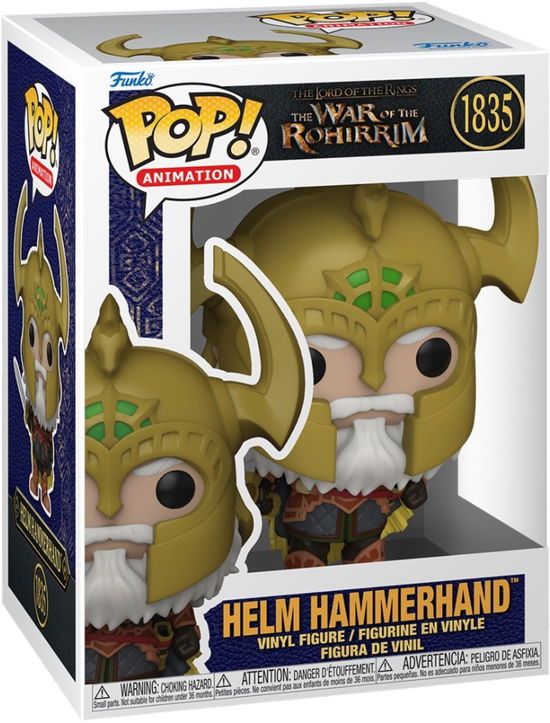 Pop Animation the Lord of the Rings · Pop Animation Lotr War of Rohirrim Helm Hammerhand (Funko POP!) (2024)