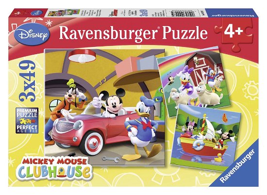 Cover for Ravensburger · Mickey Mouse 3x49st. (Spielzeug)