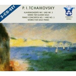Cover for Pyotr Ilyich Tchaikovsky · Piano Concert No.1-3 (CD) (2015)