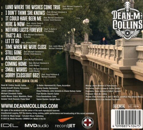 Land Where the Wishes Come True - Dean M. Collins - Música - DR. MUSIC RECORDS - 4099885410475 - 7 de julho de 2023