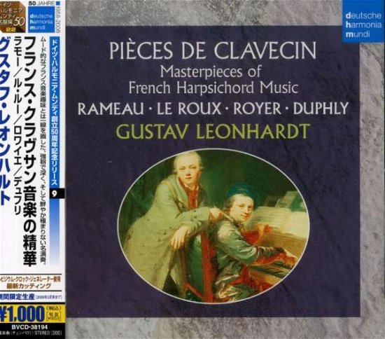 Cover for Gustav Leonhardt · French Harpsichord Music (CD) (2008)
