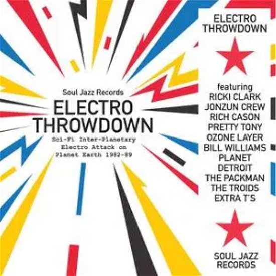 Cover for Soul Jazz Records Presents · Electro Throwdown – Sci (CD) (2024)