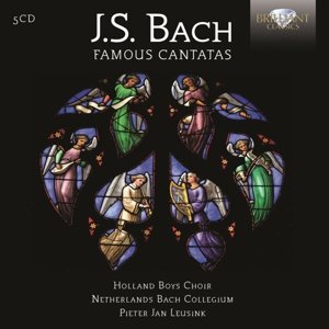 Famous Cantatas - Bach / Holland Boys Choir / Leusink - Muziek - Brilliant Classics - 5028421949475 - 28 oktober 2014