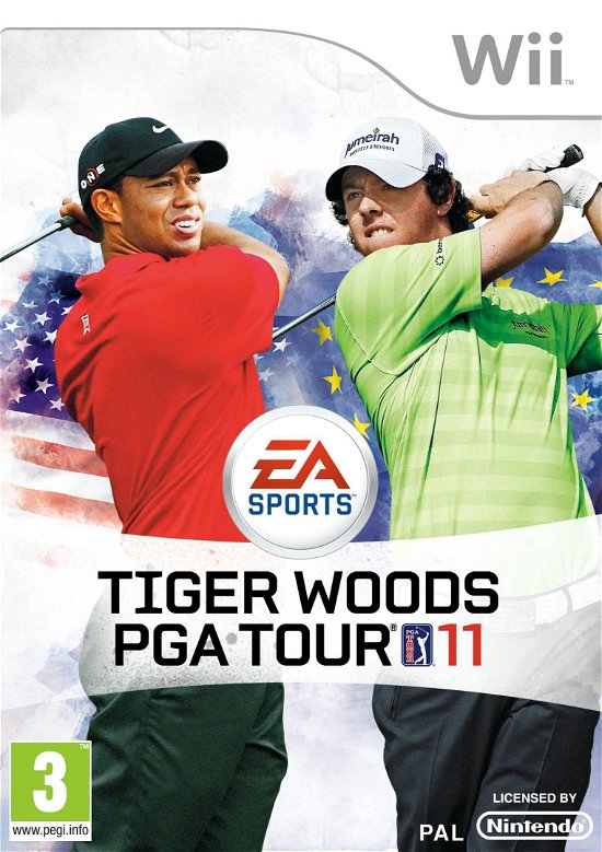 Cover for Spil-wii · Tiger Woods Pga Tour 11 (Wii) (2010)