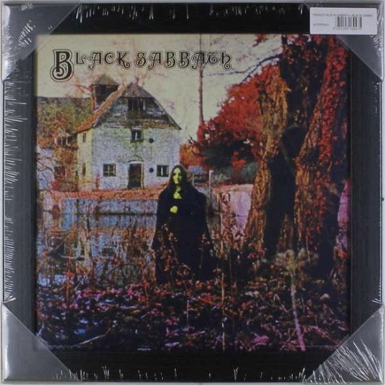 Cover for Black Sabbath · Black Sabbath: Black Sabbath -12&quot; Album Cover Framed Print- (Cornice Lp) (MERCH)
