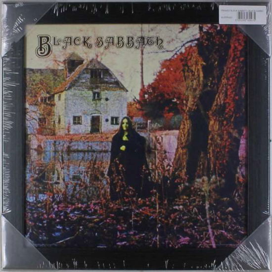 Black Sabbath: Black Sabbath -12" Album Cover Framed Print- (Cornice Lp) - Black Sabbath - Merchandise -  - 5050293189475 - 