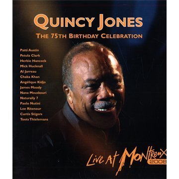 Cover for Quincy Jones · The 75th Birthday - Live at Montreu (Blu-ray/DVD) (2009)