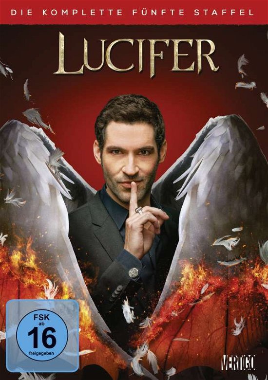 Cover for Tom Ellis,lauren German,kevin Alejandro · Lucifer: Staffel 5 (DVD) (2021)