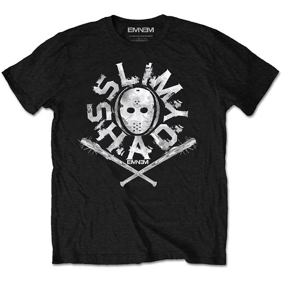 Eminem Unisex T-Shirt: Shady Mask - Eminem - Merchandise - Bravado - 5055979903475 - 