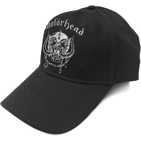 Motorhead Unisex Baseball Cap: Warpig (Sonic Silver) - Motörhead - Merchandise - ROCK OFF - 5056170662475 - 