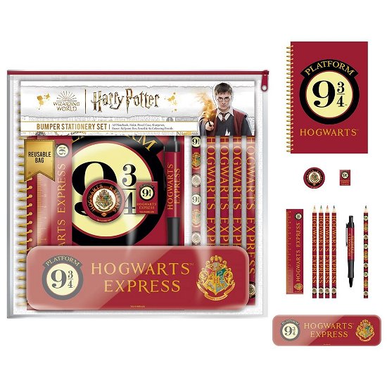 Harry Potter Schreibset 11-teilig Platform 9 3/4 - Pyramid International - Merchandise -  - 5056480392475 - September 28, 2023