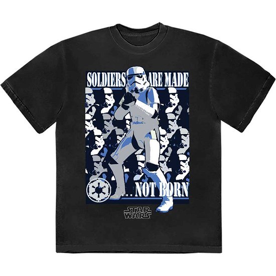 Star Wars Unisex T-Shirt: Soldiers Are Made - Star Wars - Merchandise -  - 5056737227475 - 