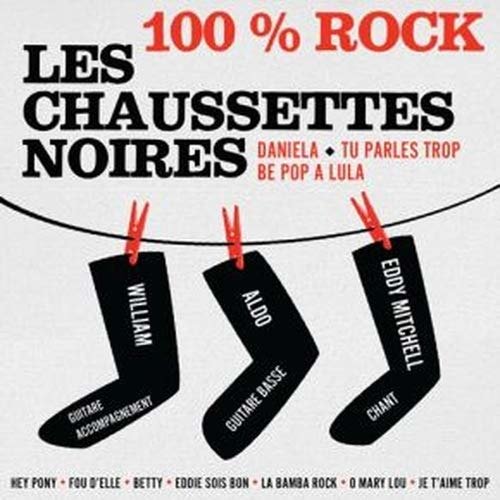 Les Chaussettes Noirs  100% Rock (Red Vinyl) - V/A - Música - NOT NOW - 5060348581475 - 