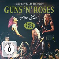 Cover for Guns N' Roses · Live Box (CD) (2019)