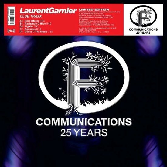 Cover for Laurent Garnier · Club Traxx (LP) [Remastered, Limited edition] (2020)