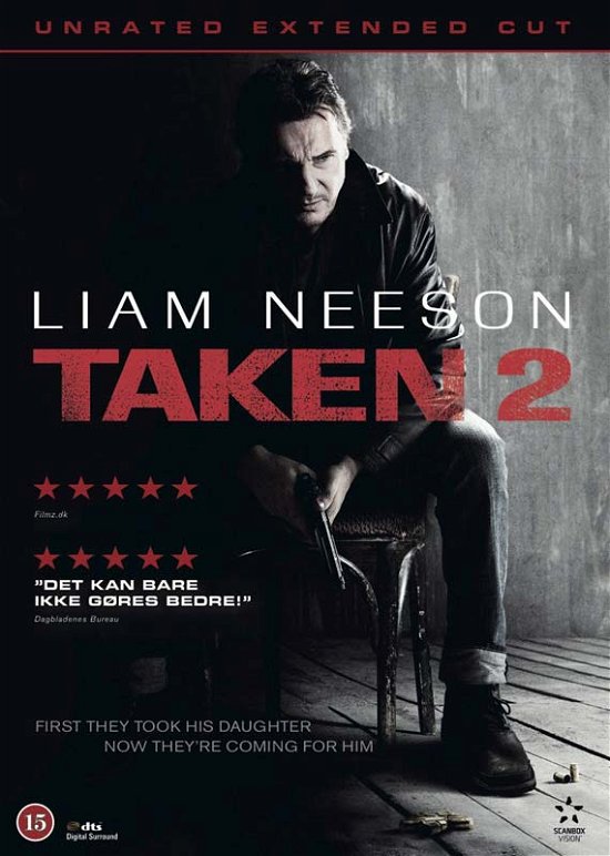 Cover for Taken 2 (DVD) (2013)