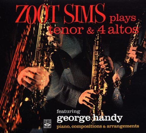 Cover for Zoot Sims · Plays tenor &amp; 4 altos (CD) [Digipak] (2007)