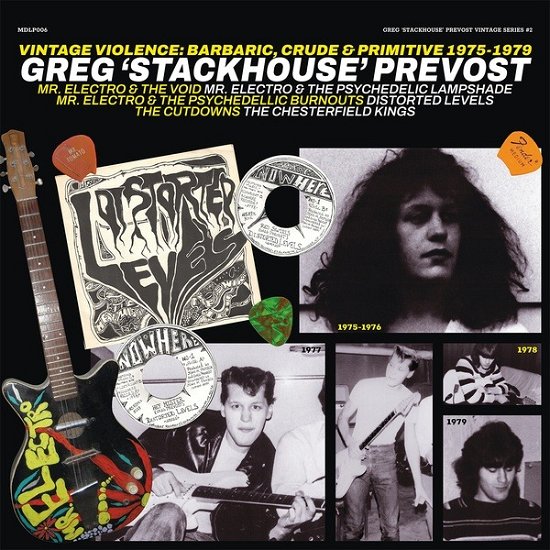 Cover for Greg 'stackhouse' Prevost · Vintage Violence (CD) (2022)