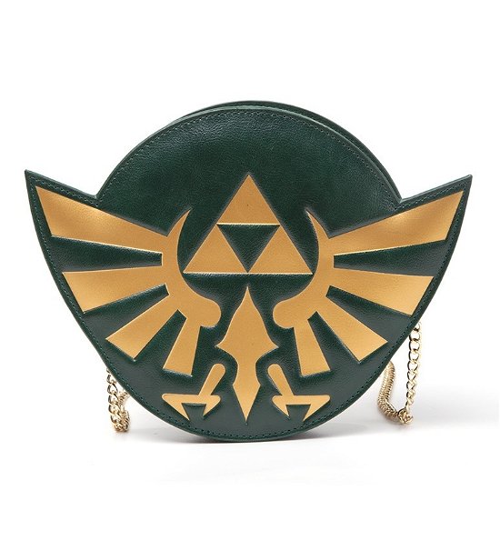 Cover for Nintendo: Legend Of Zelda (The) · Nintendo: Legend Of Zelda (The) - Hyrule Crest Chain Purse Green (Borsetta) (Toys)