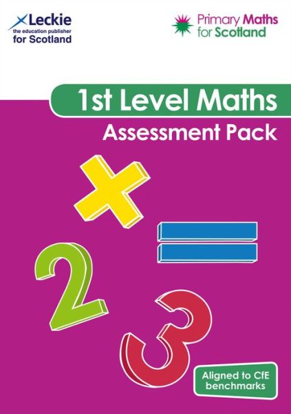 Cover for Craig Lowther · First Level Assessment Pack: For Curriculum for Excellence Primary Maths - Primary Maths for Scotland (Paperback Book) (2021)